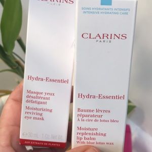 Clarins duo Lip balm and eye mask